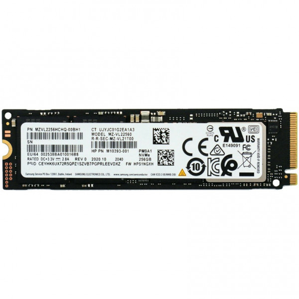SSD NVME SAMSUNG PM9A1 256GB (ĐỌC 6900MB/s - GHI 5000 MB/s) M.2 PCIe Gen4 x4 256GB (MZ-VL25120) TRAY BÓC MÁY