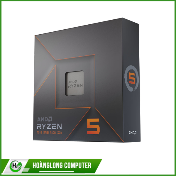 Cpu AMD Ryzen 5 7600X Box ( 4.7GHz Up To 5.3GHz, 6 Nhân 12 Luồng, 38MB Cache,105W/ AM5)