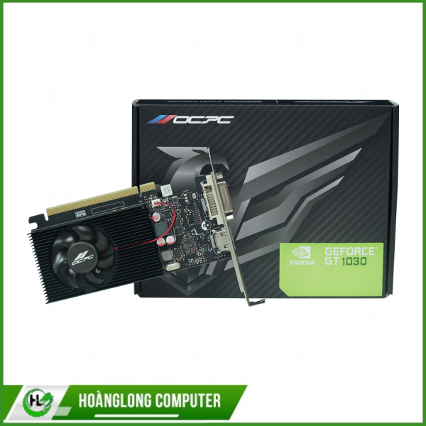 VGA OCPC GT1030 LP 4GB DDR4 hoặc Huananzhi GTX 750 ti 4G D5 hiệu năng mạnh hơn 30%