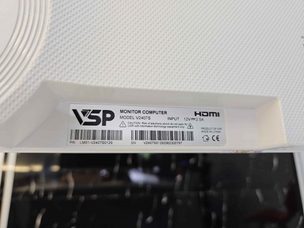 Màn hình VSP 24 inch IPS 75Hz V2407S White Tràn viền Slim Bezel 