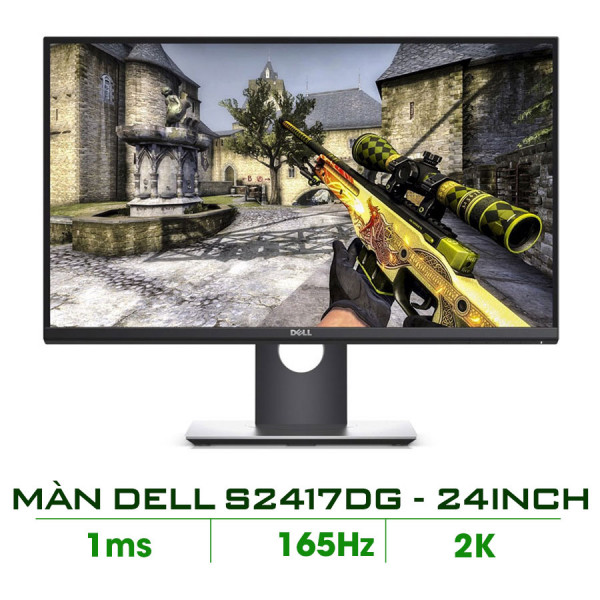 Màn hình Dell S2417DG Gaming Monitor G-Sync ( LED 24" 2K 165Hz 1ms ) 