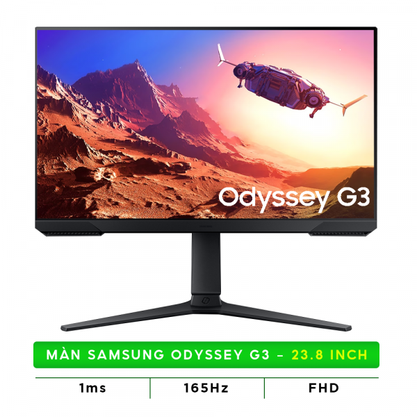 Màn hình máy tính Samsung Odyssey G3 LS24AG320NEXXV 23.8 inch FHD VA 165Hz