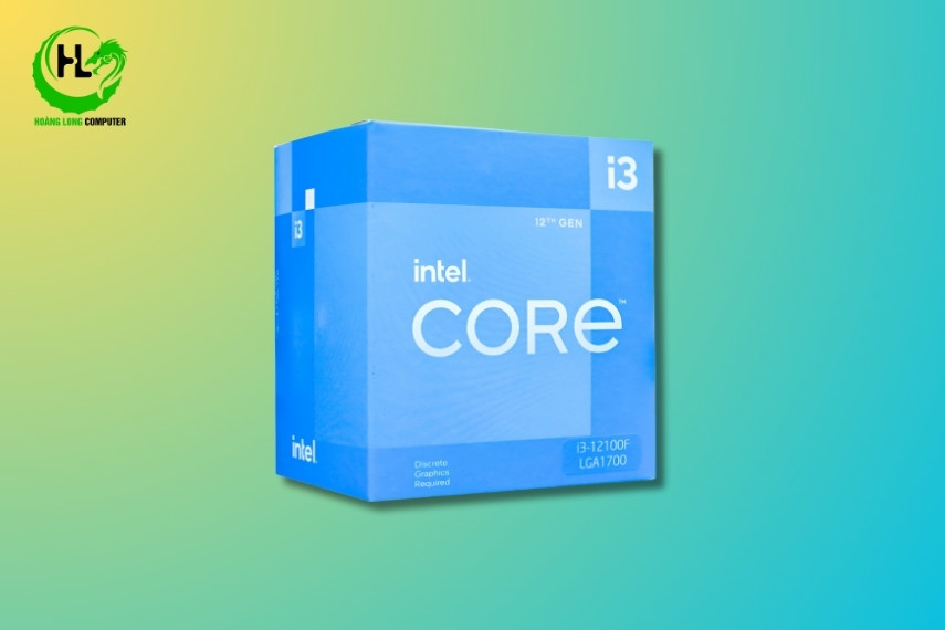 CPU intel i3 12100f tối ưu các tác vụ nặng