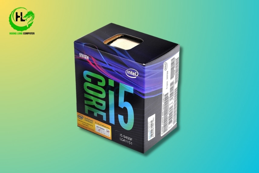 CPU intel i5 9400f xử lý mượt các tác vụ