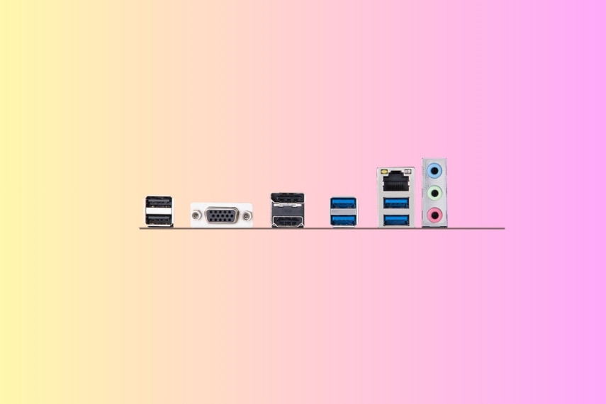 mainboard huananzhi b760 với nhiều cổng kết nối đa dạng