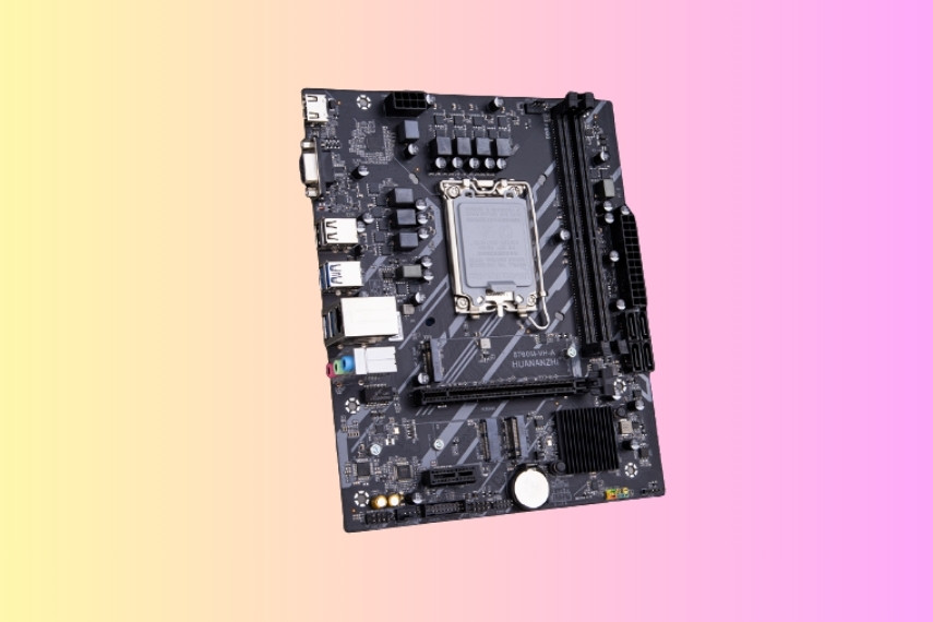 mainboard b760 huananzhi thiết kế đơn giản tinh tế