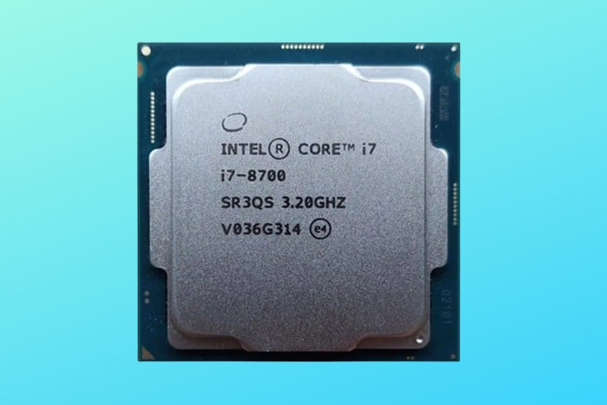 cpu intel core i7 8700 tray mang lại hiệu năng ổn định