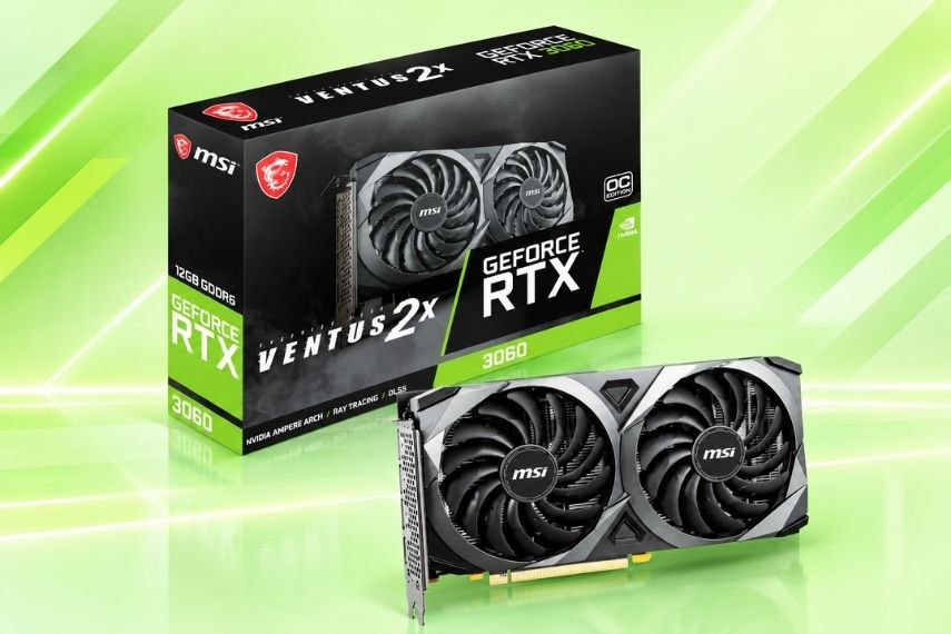 MSI cung cấp RTX 3060 ở các dòng Ventus và Gaming