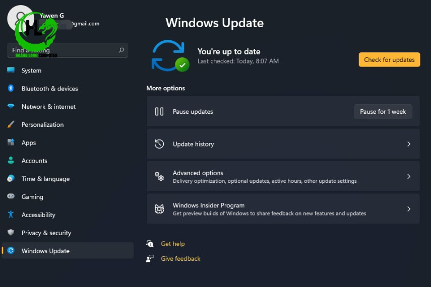 cách tắt update win 11