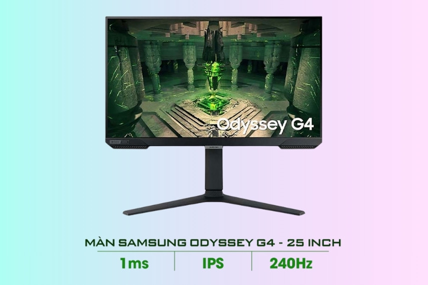 Màn hình máy tính 25 inch hiển thị hình ảnh sắc nét