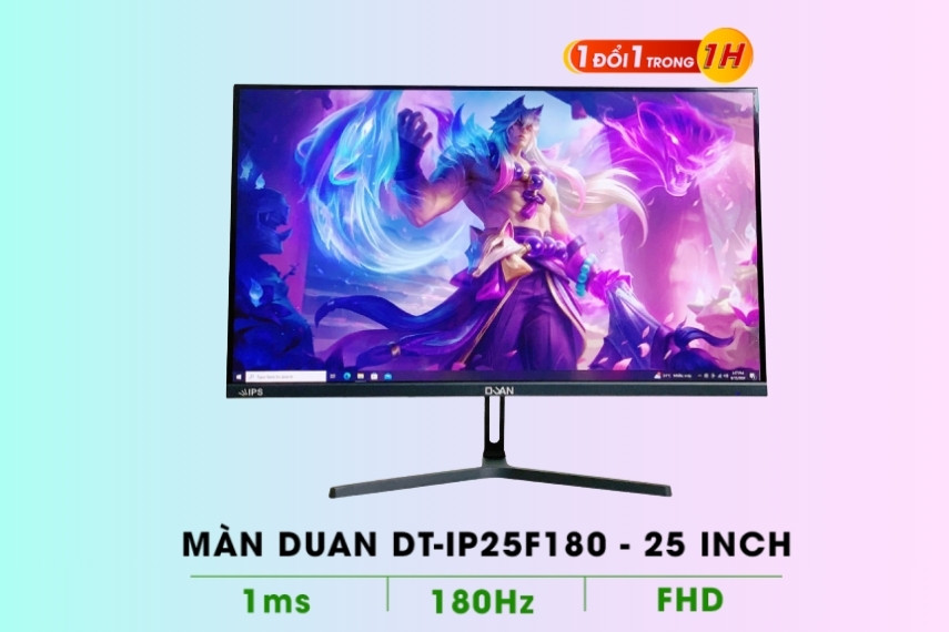 Màn hình 25 inch là lựa chọn phù hợp cho Gaming