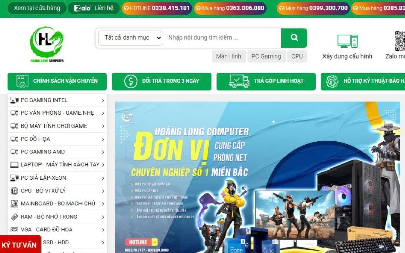 Mua màn hình máy tính 2K chính hãng tại Hoàng Long Computer