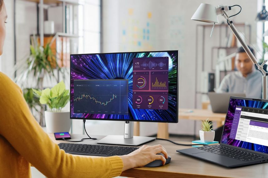 Màn hình máy tính Dell phù hợp học tập
