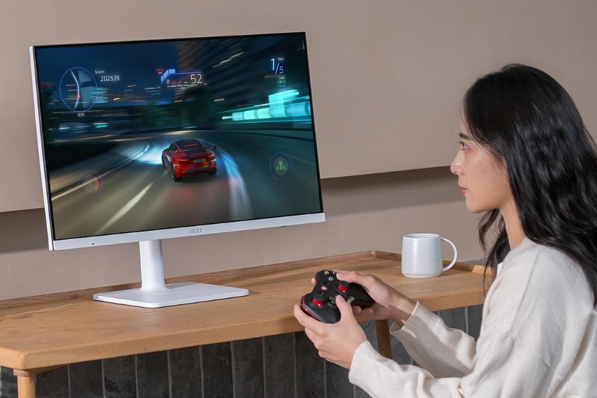 Màn hình máy tính MSI với khả năng hiển thị sắc nét