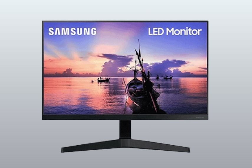 Màn hình văn phòng Samsung với thiết kế tinh tế