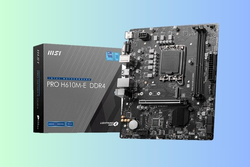 Mainboard MSI PRO H610M-E DDR4