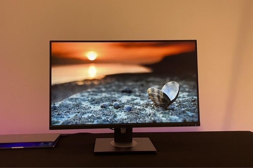 Màn hình ViewSonic hiển thị sắc nét, màu sắc trung thực