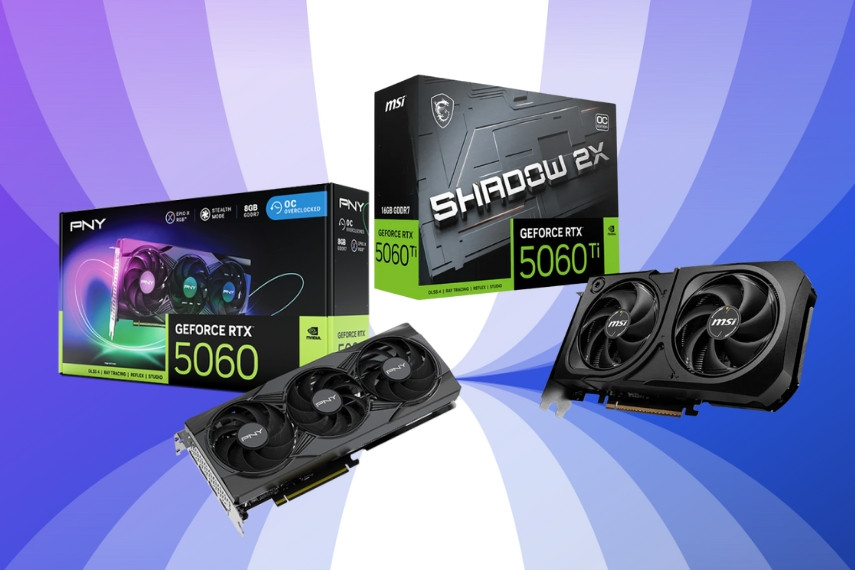 RTX5060/RTX 5060 Ti tối ưu game và đồ hoạ tầm trung