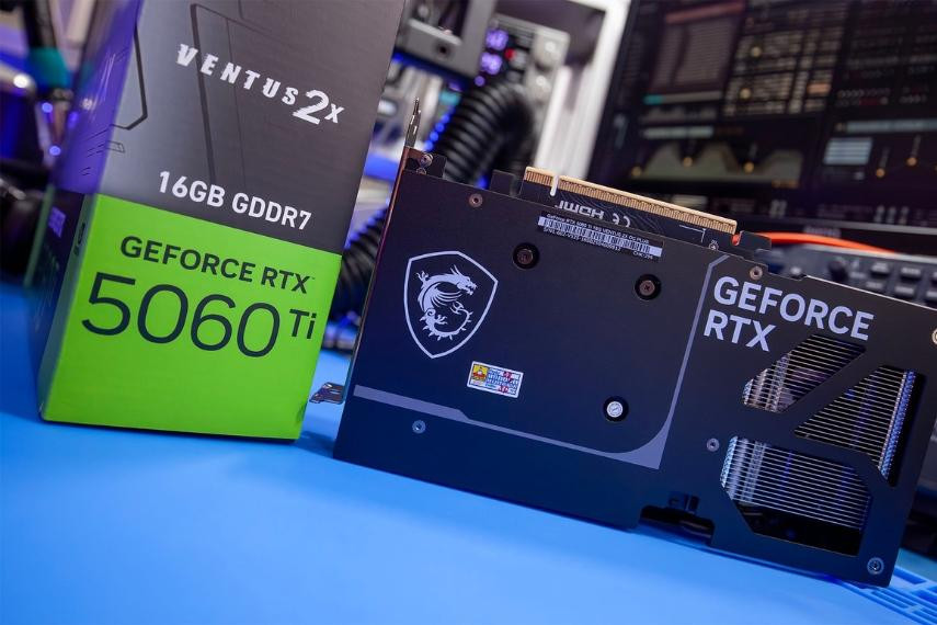 RTX 5060/RTX 5060 Ti trang bị bộ nhớ lớn