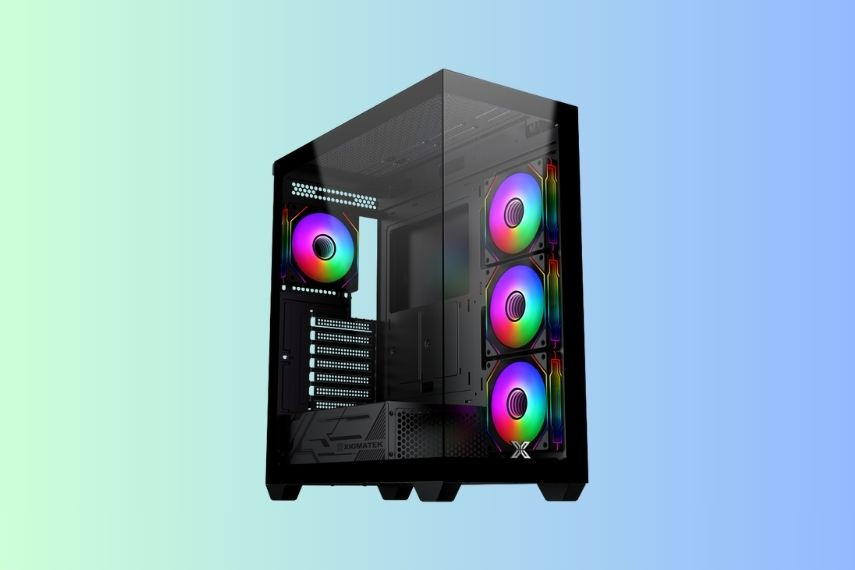 Vỏ case Xigmatek với thiết kế hiện đại