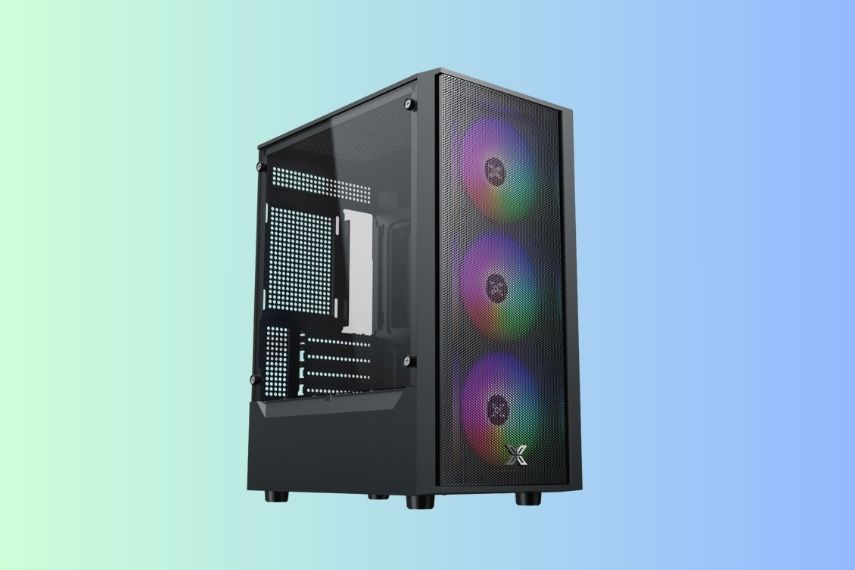 Vỏ case XIGMATEK Myx Air 3F Black