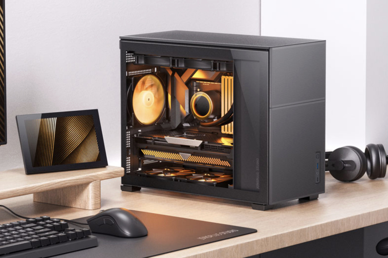 Micro ATX case với khả năng tản nhiệt hiệu quả