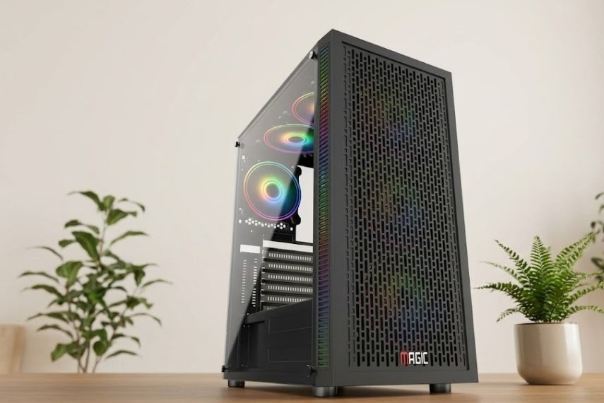 Case cao cấp/Server có dung tích cực lớn, tương thích với các chuẩn mainboard khổ lớn 