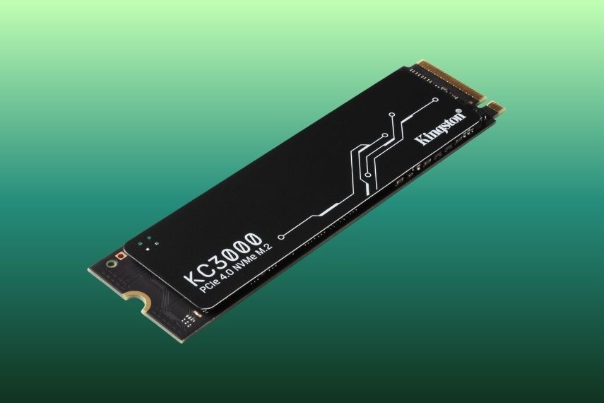 SSD Kingston KC3000 PCIe 4.0 NVMe M.2 2280  sử dụng giao thức NVMe