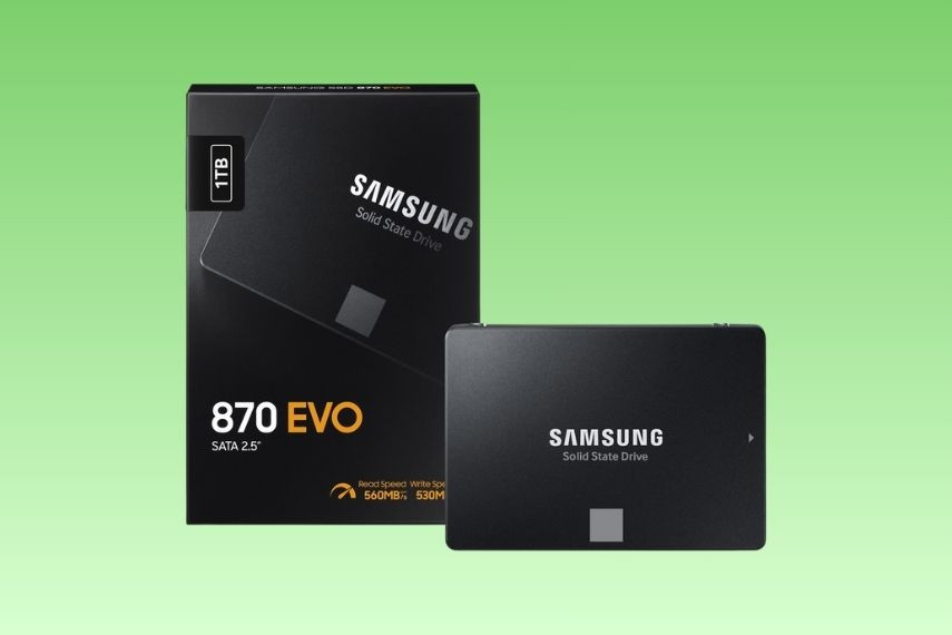 Người dùng có thể chọn SSD Samsung 870 EVO 1TB SATA 2.5 inch theo nhu cầu sử dụng