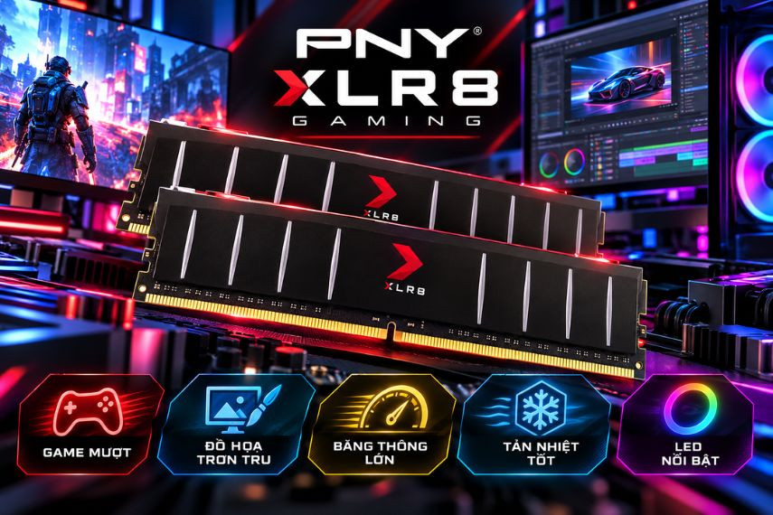 XLR8 hỗ trợ xử lý game và đồ hoạ mượt mà