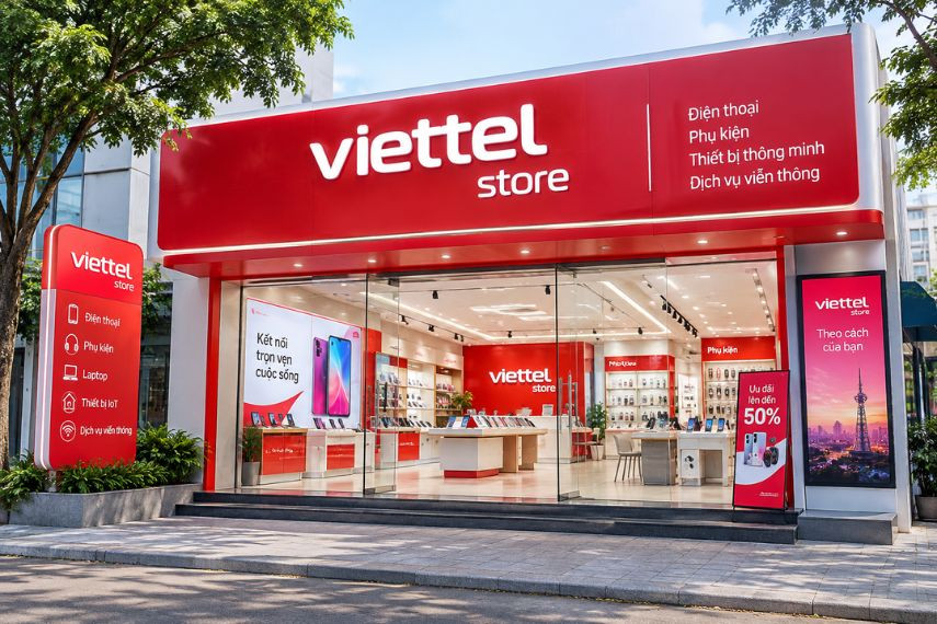 Viettel Store phân phối laptop cùng nhiều sản phẩm công nghệ phục vụ nhu cầu hằng ngày