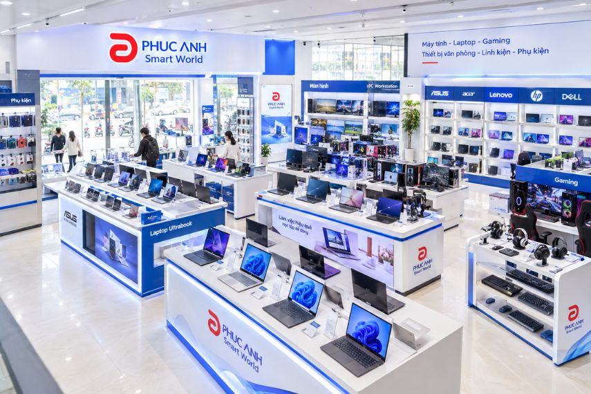 Phúc Anh Smart World mang đến nhiều lựa chọn laptop và thiết bị công nghệ