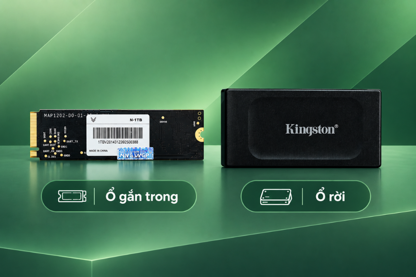  Phân biệt 2 loại ổ cứng SSD 1TB phổ biến hiện nay