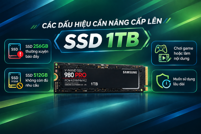 Ổ cứng dung lượng cao đáp ứng tốt nhu cầu lưu trữ dữ liệu lớn