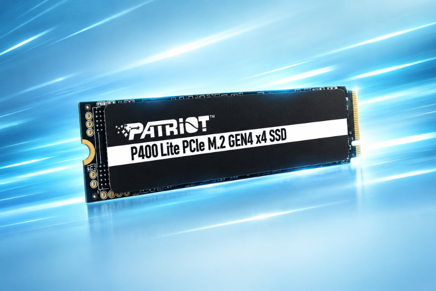 SSD Patriot P400 Lite 1TB cân bằng giữa dung lượng và hiệu năng