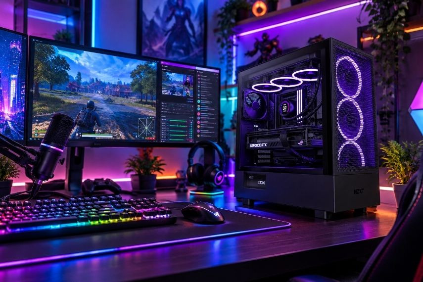 PC Core i9 cung cấp hiệu năng CPU cao cho các tựa game yêu cầu khả năng xử lý mạnh