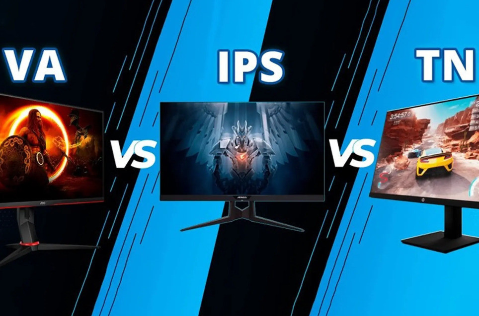 So sánh tấm nền VA với IPS và TN