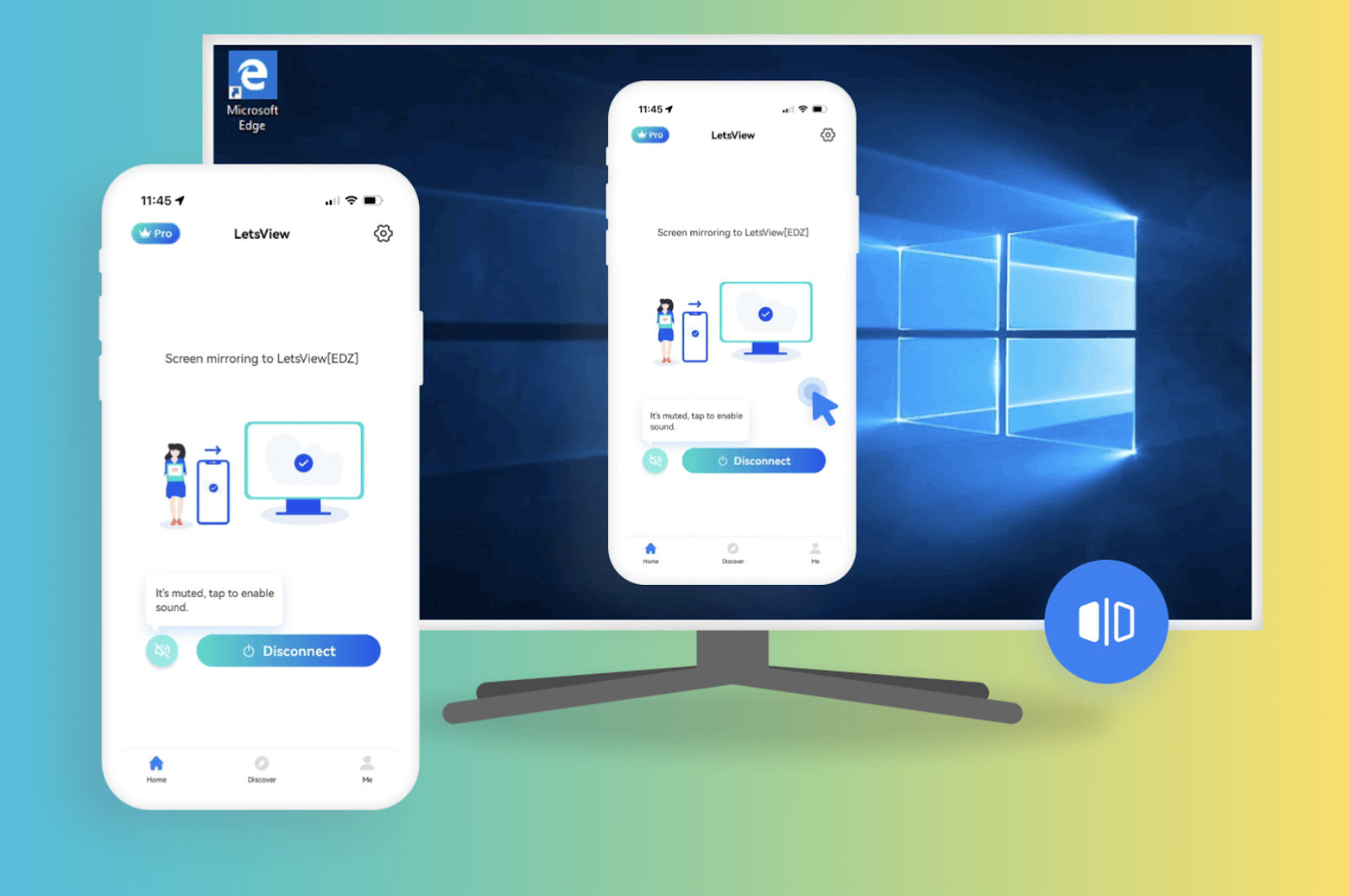 Phần mềm LetsView chiếu màn hình điện thoại lên máy tính