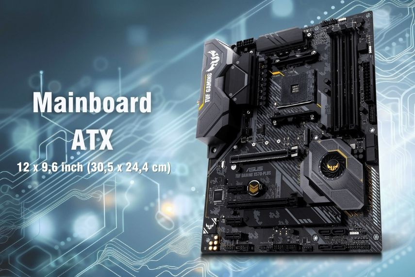 Bo mạch chủ ATX đầy đủ khe cắm mở rộng