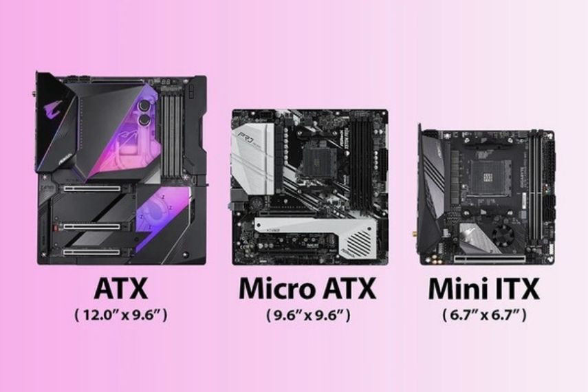 Phân biệt nhanh ATX, Micro-ATX và Mini-ITX