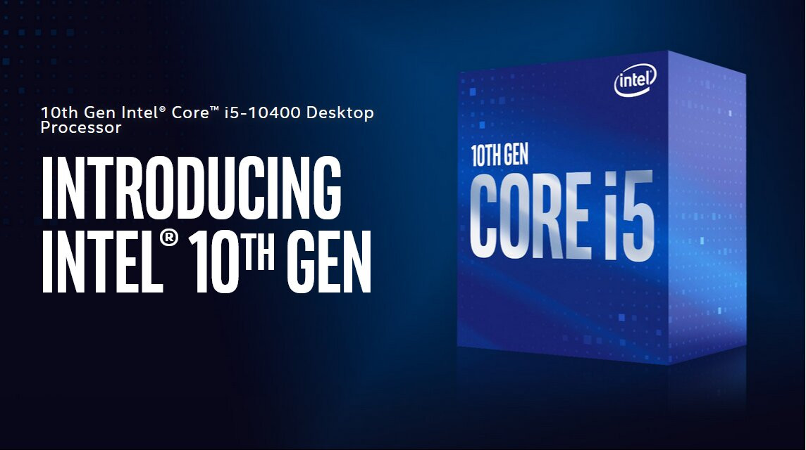 CPU Intel Core i5-10400 giúp tối ưu tốc độ và độ ổn định hệ thống