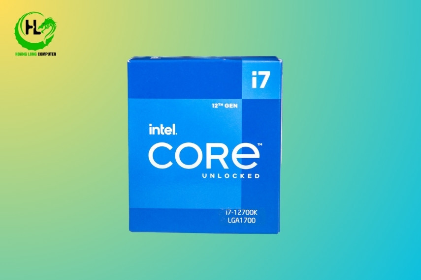 CPU Intel Core i7 12700K có mức công suất từ 125W (base) đến 190W (turbo)
