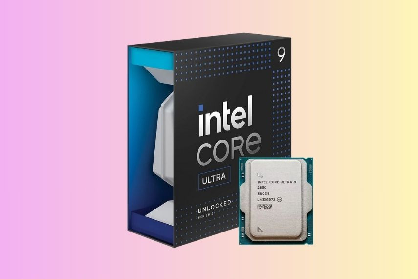 CPU Intel Core Ultra 9 285K thuộc dòng Intel Core Ultra