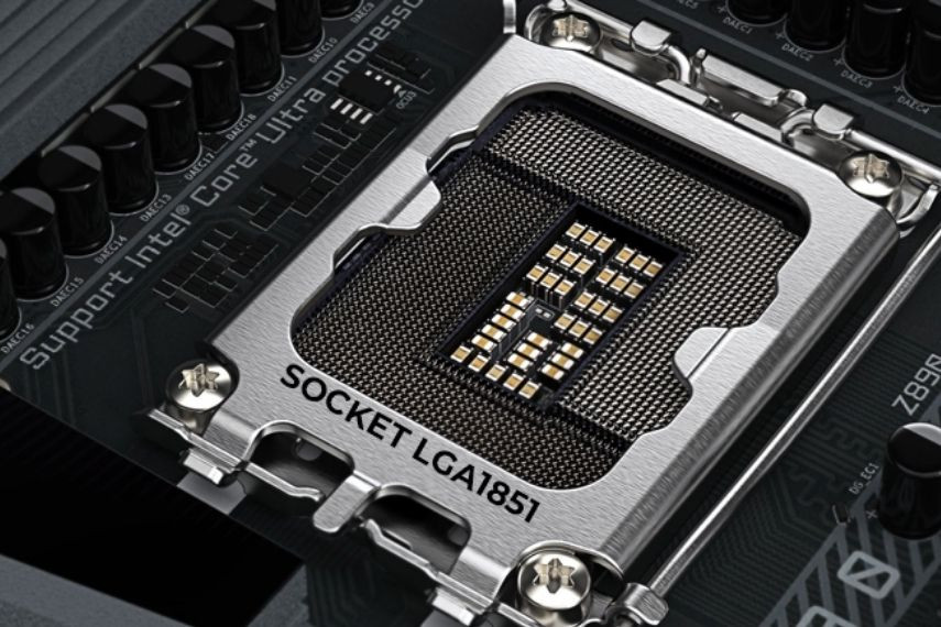 CPU Intel Core Ultra 9 285K sử dụng socket mới Intel FCLGA1851