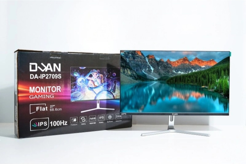 Sản phẩm màn hình duan 27 inch được trang bị tấm nền IPS 