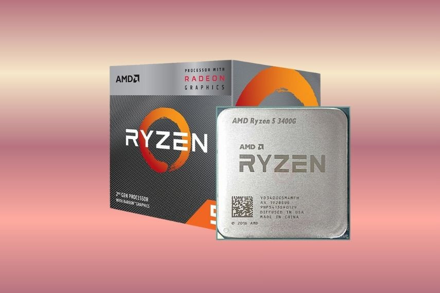AMD Ryzen 5 3400G có hiệu năng xử lý mạnh mẽ