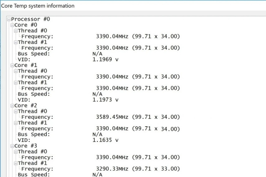 Đo nhiệt độ CPU bằng phần mềm Core Temp