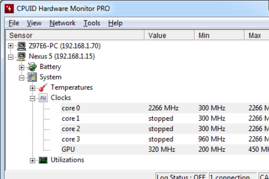 CPUID HWMonitor là phần mềm kiểm tra nhiệt độ CPU