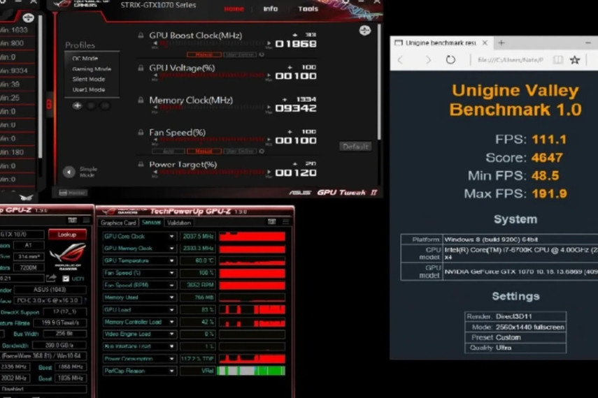 GPU-Z cung cấp thông tin chi tiết và giám sát VGA
