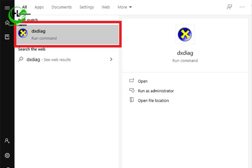 công cụ DxDiag 